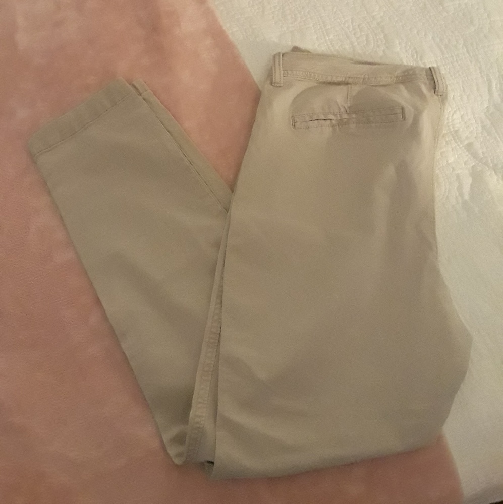 Khaki Skinny Jeans